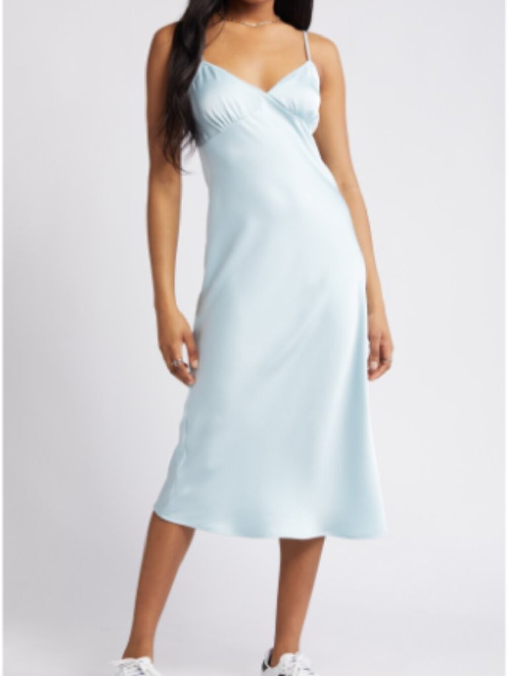 BP. Satin Midi Slipdress SIZE LARGE